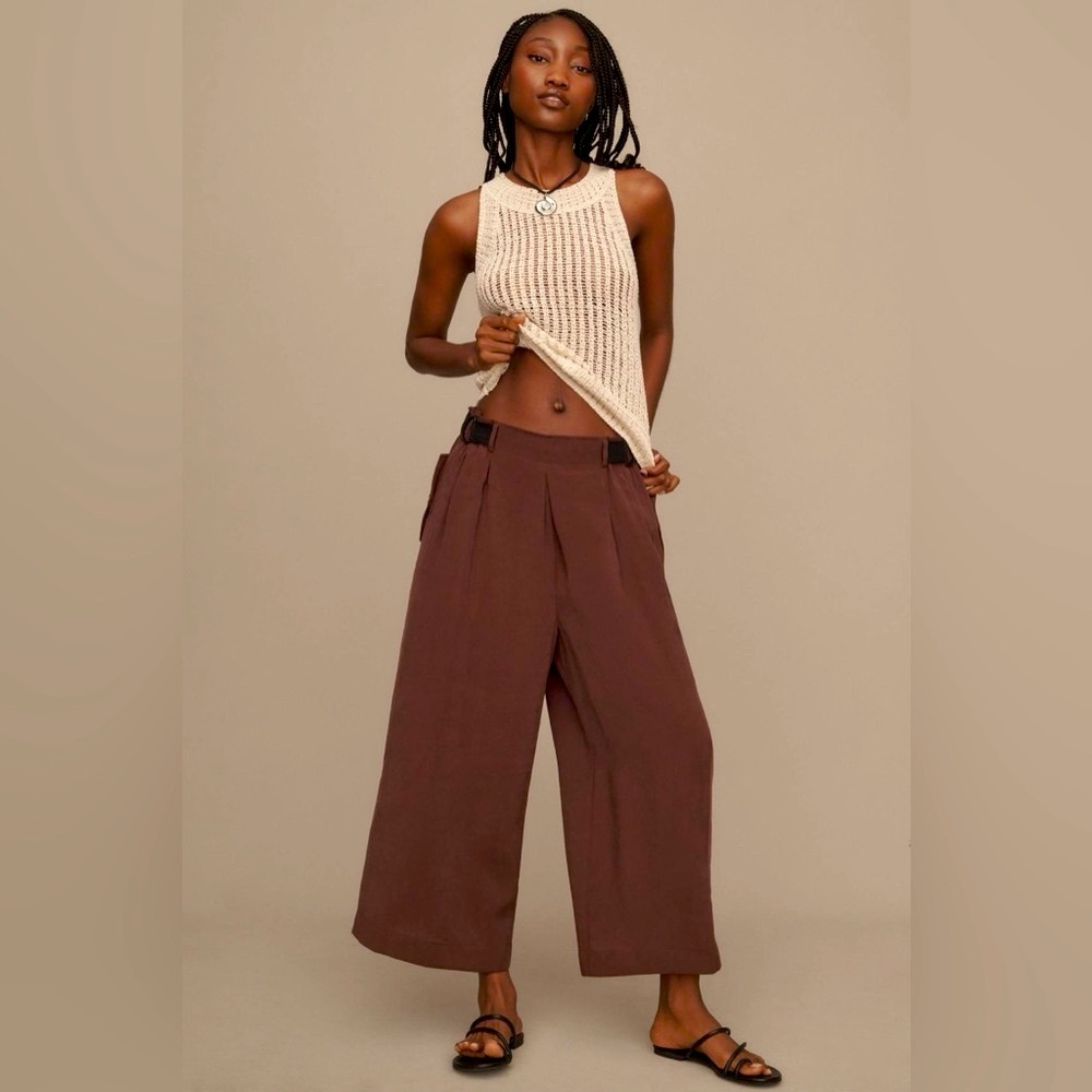 Anthropologie || Wide Leg ‘Safari Pants’